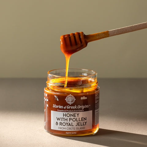 Greek Honey with Pollen & Royal Jelly 250g