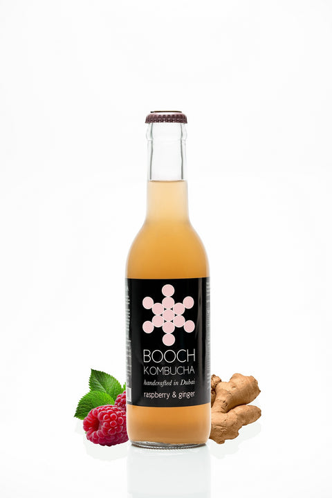 Raspberry & Ginger Kombucha 300ml