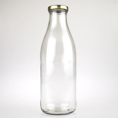 1L Glass Milk Bottle