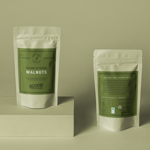 Organic Activated Walnuts 225g