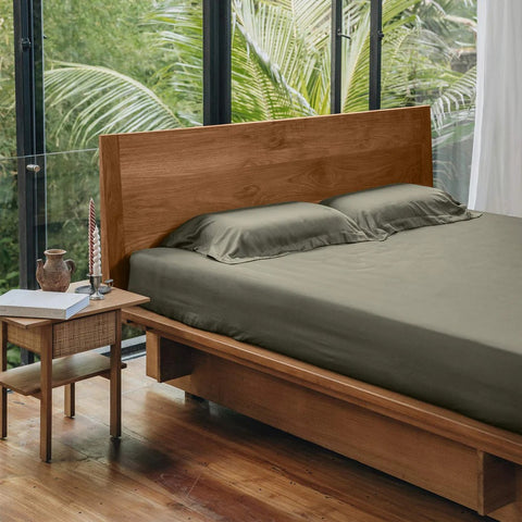 Heveya Bamboo Fitted Sheet Set - King