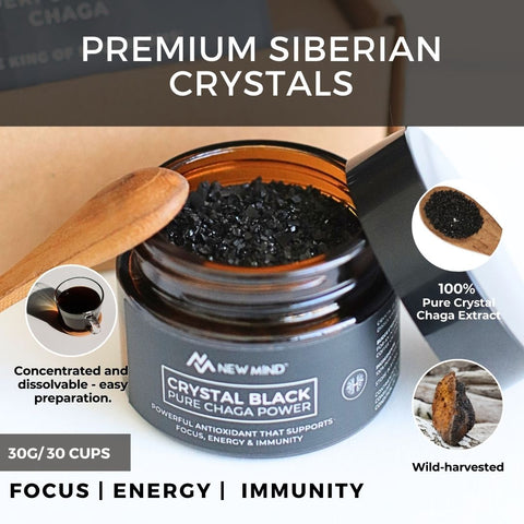 Siberian Crystal Black Chaga, 30g