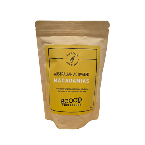 Organic Activated Macadamias 260g