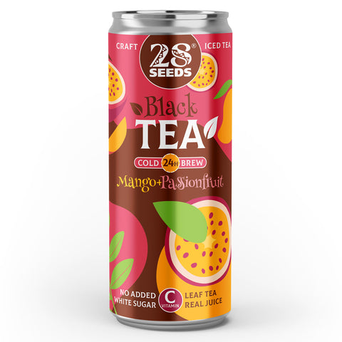 Cold Brew Black Tea Mango & Passionfruit 330ml
