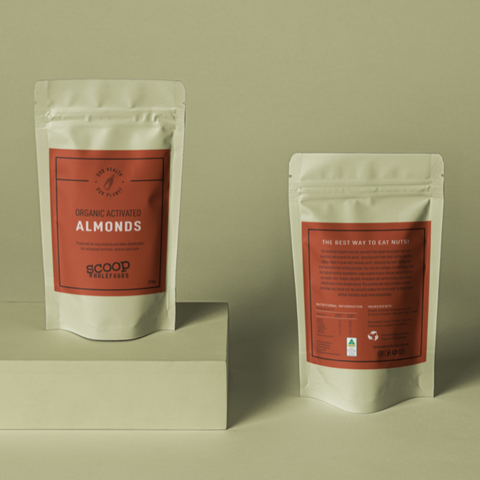 Organic Activated Almonds 270g
