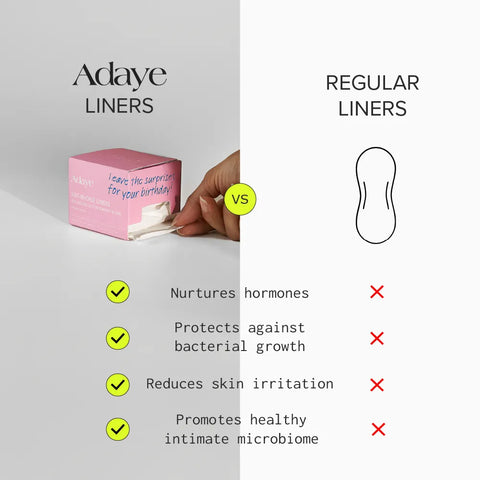 Adaye Organic Cotton Liners (Box of 12)