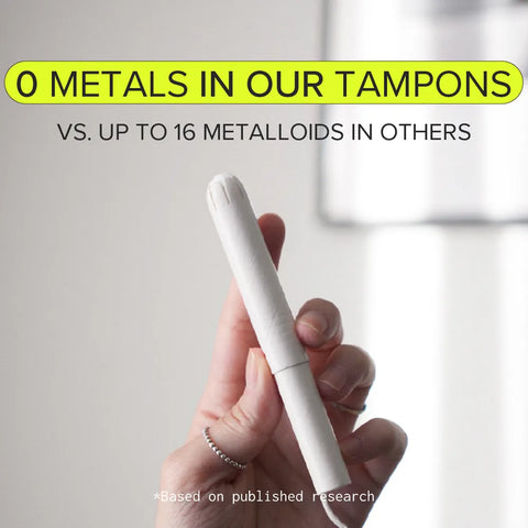 Adaye Organic Cotton Tampons - Regular (Box of 12)