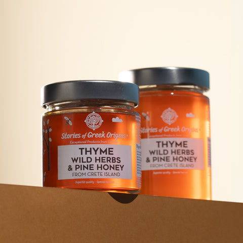 Greek Thyme, Wild Herbs & Pine Honey 420g