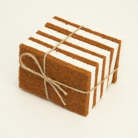 Compostable Dishwashing Sponge - Bundle of 5