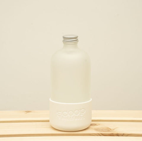 Boston Bottle with White Sleeve
