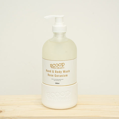 Rose Geranium Hand & Body Wash 500ml