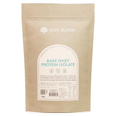 Bare Whey Protein Isolate 750g