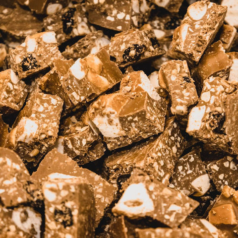 Organic Cookie Caramel Rocky Road Chocolate - 100g