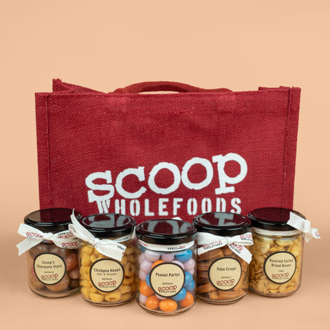 Palm Party Pleasers - Small Hessian Gift Bag