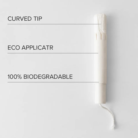 Adaye Organic Cotton Tampons - Regular (Box of 12)