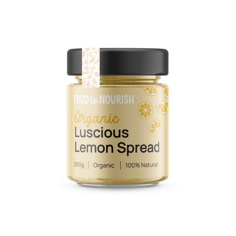 Organic Luscious Lemon Spread 200g
