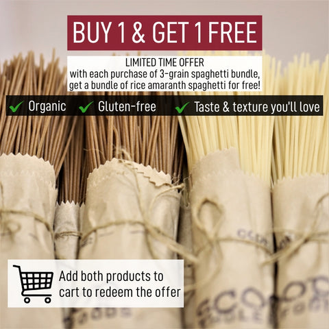 Organic Gluten Free Amaranth Rice Spaghetti  350g