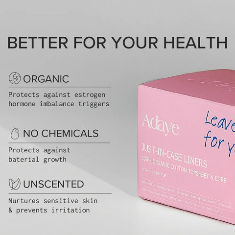 Adaye Organic Cotton Liners (Box of 12)