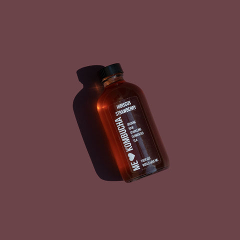 ME Kombucha Hibiscus Strawberry Organic 250ml