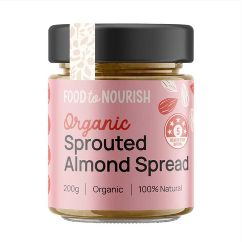 Organic Sprouted Almond Spread 200g