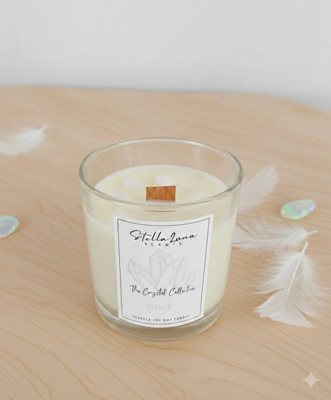 Stella Luna Crystal Candle (Opalite)