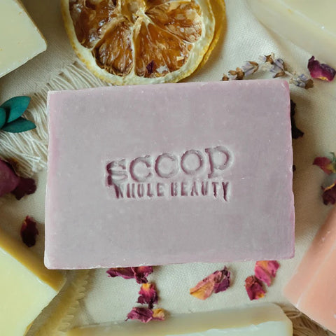 Lavender & Purple Clay Bar Soap 120g