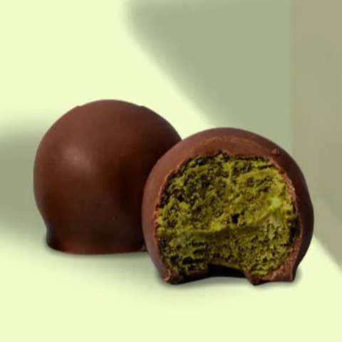 High-Protein Pistachio Truffles (with Pre+Probiotics)