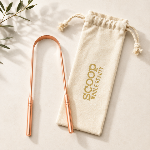 Copper Tongue Scraper
