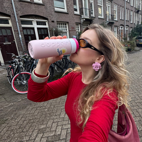 Dopper Travel Mug (400 ml) - Berry Pink
