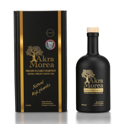 Akra Morea Premium Early Harvest Extra Virgin Olive Oil, 500ml