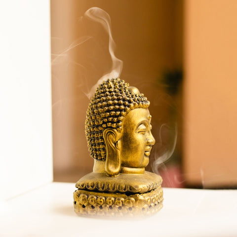 Buddha Shaped Incense Cone Burner