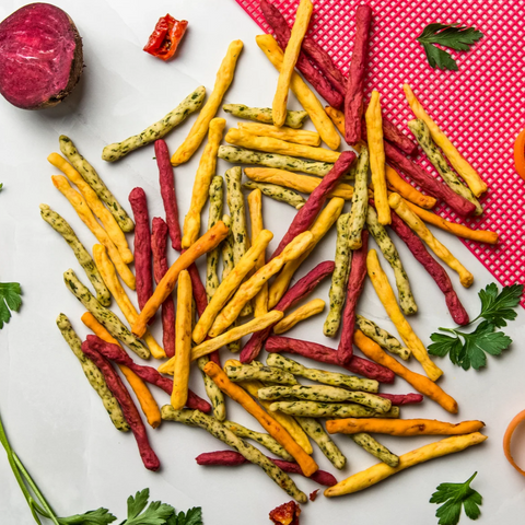 Rainbow Breadsticks - 100g