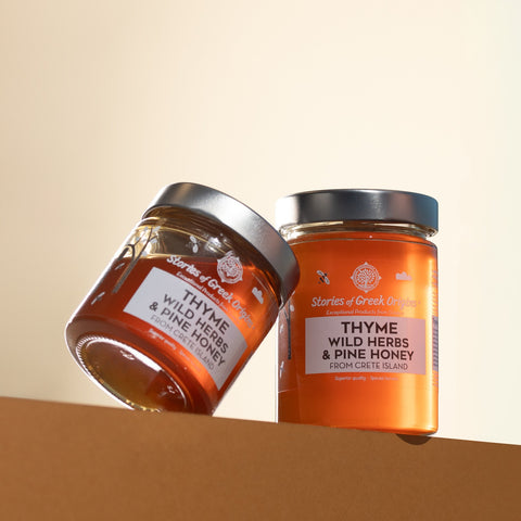 Greek Thyme, Wild Herbs & Pine Honey 420g