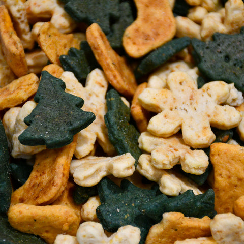 Festive Cheese Crackers - 100g