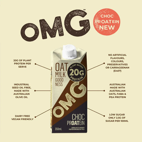High-Protein Chocolate Oat Milk 350ml