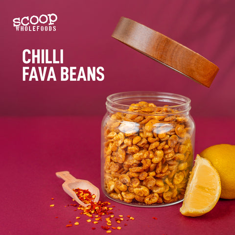 Roasted Fava Beans Sweet Chilli & Red Pepper - 100g