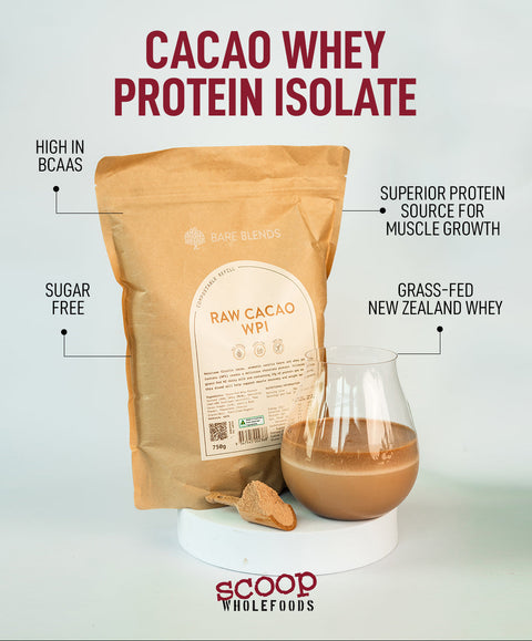 Cacao Whey Protein Isolate 750g