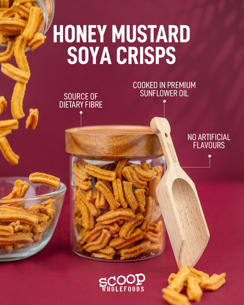 Honey Mustard Soya Crisps - 100g
