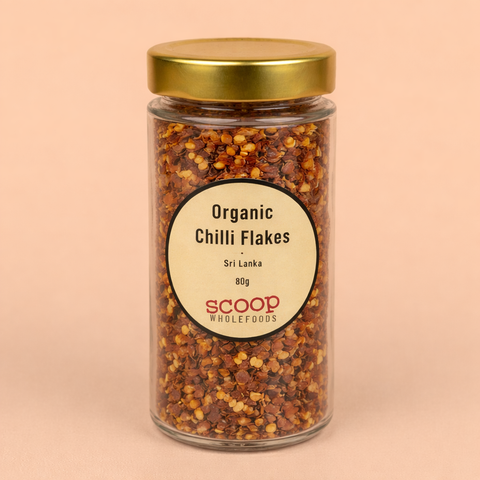 Organic Chilli Flakes 80g