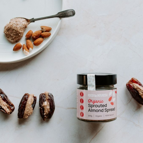 Organic Sprouted Almond Spread 200g