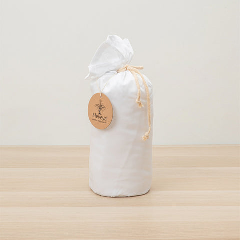 Heveya Bamboo Duvet Sheet Set - Super King White