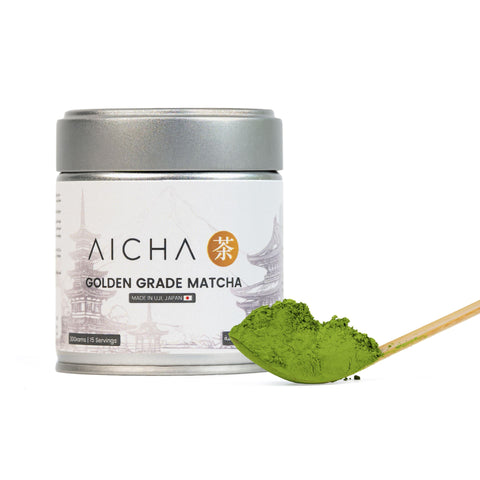 Golden Grade Matcha (Ceremonial Grade, Uji, 30g)