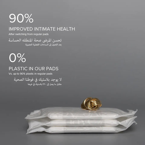 Adaye Organic Cotton Pads - Super (Night Use, Box of 12)