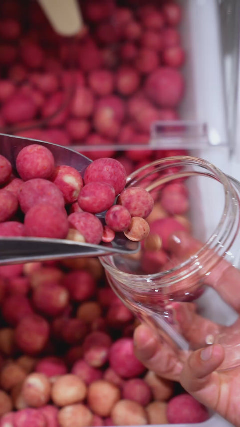 Raspberries White Chocolate - 100g