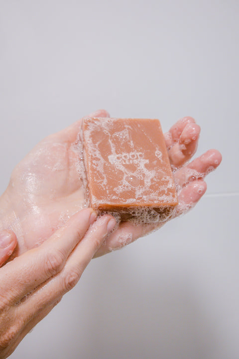 Pink Geranium Bar Soap 120g