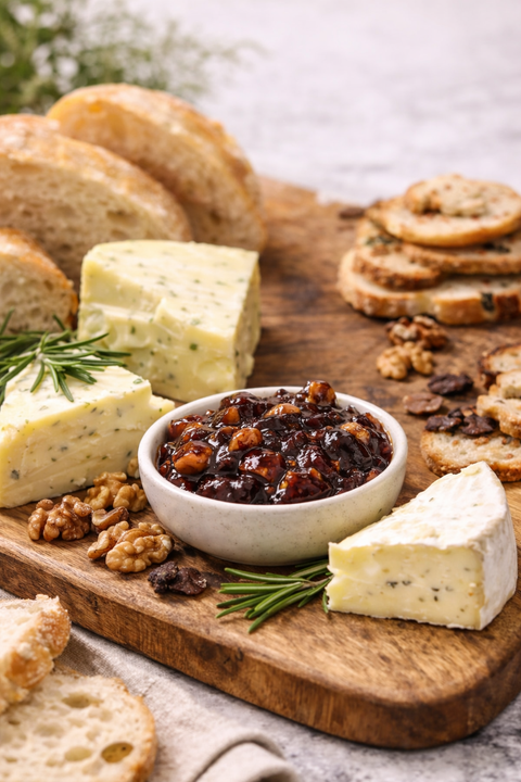 Organic Spiced Plum Walnut Jam 285g